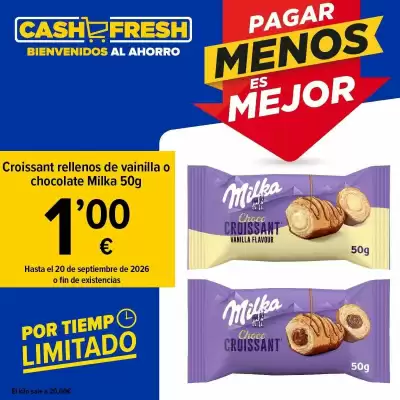 Cash Fresh (válido hasta el 20-09)