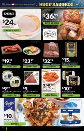 Ritchies catalogue week 38 Page 4: Maggie Beer Brie or Camembert €9,50, Hot Ingham's Buffalo Chicken Wings €5,50