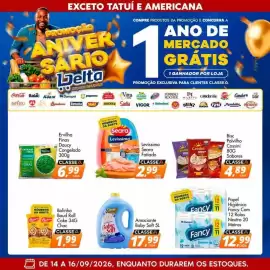 Catálogo Delta Supermercados Página 1: Papel Higiênico Fancy Com 12 Rolos Neutro 20 Metros €12,99