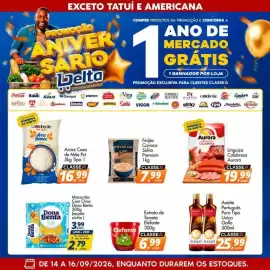 Catálogo Delta Supermercados Página 3: Arroz Casa de Mae Pct Tipo 1 €16,99, Linguiça calabresa aurora €19,99
