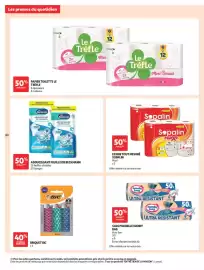 Catalogue Auchan | Les promos du moment page 10: Sopalin Essuie tout mesuré €5,00, Le Trèfle Papier Toilette €5,00