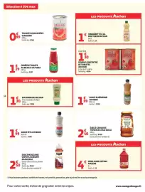 Catalogue Auchan | Foire à la bière hypers page 14: COVINOR SAUCE ALGÉRIENNE €1,99, Auchan Double concentré de tomates €1,30