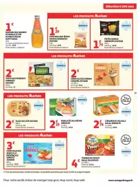 Catalogue Auchan | Foire à la bière hypers page 19: Auchan Tarte aux poireaux €2,00, Auchan Potatoes aux épices douces €1,29