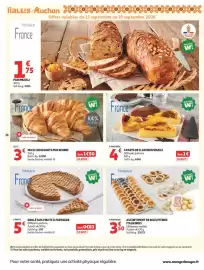 Catalogue Auchan | Foire à la bière hypers page 28: MON JOUR W! MAXI CROISSANTS PUR BEURRE €1,50, Flan individuels €4,00