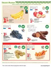 Catalogue Auchan | Foire à la bière hypers page 30: RAISIN MUSCAT €3,99, PATATES DOUCES €0,99