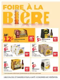 Catalogue Auchan | Foire à la bière hypers page 32: Tripel Karmeliet €3,70, Leffe Bière Prestige €5,39