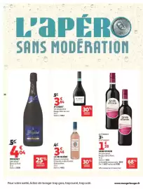 Catalogue Auchan | Foire à la bière hypers page 38: JP CHENET Vin désalcoolisé €3,84, LA VIE EN ZÉRO €3,46