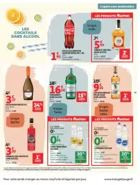 Catalogue Auchan | Foire à la bière hypers page 41: VILAVERONI PROSECCO €3,27, Captain Morgan Spiced Gold Sans Alcool €9,25