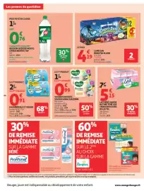 Catalogue Auchan | Foire à la bière hypers page 44: Lactel Eveil €5,15, Capri-Sun Monster Alarm €4,19