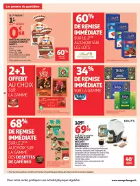 Catalogue Auchan | Foire à la bière hypers page 46: KRUPS MACHINE À CAFÉ MULTIBOISSON NESCAFÉ® DOLCE GUSTO® €69,99