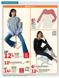 Catalogue Auchan | Foire à la bière hypers page 52: INEXTENSO TEE-SHIRT FEMME €6,99, INEXTENSO TEE-SHIRT FEMME €6,99