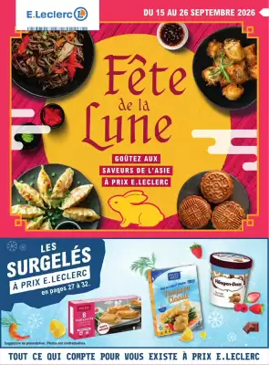 Catalogue E.Leclerc Drive (valable jusqu'au 26-09)