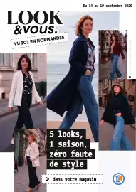 Catalogue E.Leclerc | Textile digital Look&Vous septembre page 1