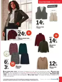 Catalogue E.Leclerc | Le rendez-vous jeans page 3: TISSAIA VESTE FEMME €14,95, TISSAIA CHEMISIER FEMME €14,95