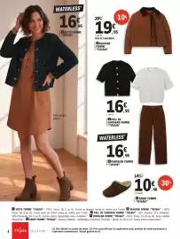 Catalogue E.Leclerc | Le rendez-vous jeans page 6: Tissaia Blouson Femme €19,95, Tissaia Pull ou cardigan femme €16,95