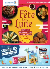 Catalogue E.Leclerc Drive | FETE DE LA LUNE + SURGELES page 1