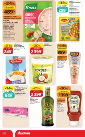 Auchan akciós újság hét 38 Oldal 28: Riceland Konyhakész vagy Gyors rizs €249,00, RIO MARE Paté €999,00