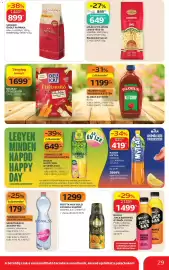 Auchan akciós újság hét 38 Oldal 29: Globus ketchup €1.199,00, SZENTKIRÁLYI Ásványvíz €179,00