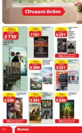Auchan akciós újság hét 38 Oldal 42: KEN FOLLETT KÖNYV €7.191,00