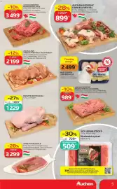 Auchan akciós újság hét 38 Oldal 5: AUCHAN KEDVENC DARÁLT PULYKA ALSÓCOMB €989,00, AUCHAN KEDVENC MARHA DARÁLTHÚS €3.499,00