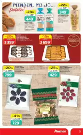 Auchan akciós újság hét 38 Oldal 9: FRISS ÉS ROPOGÓS TOAST SZELETEK €349,00, Hodosi Sós Teasütemény €3.699,00