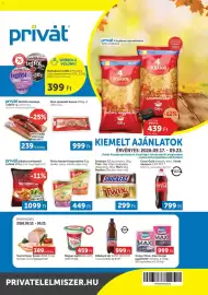 PRIVÁT akciós újság hét 38 Oldal 1: Kőbányai sör €999,00, Snickers twix mars bounty €299,00