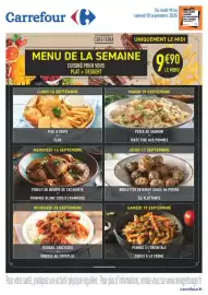 Catalogue Carrefour | MENU DE LA SEMAINE page 1