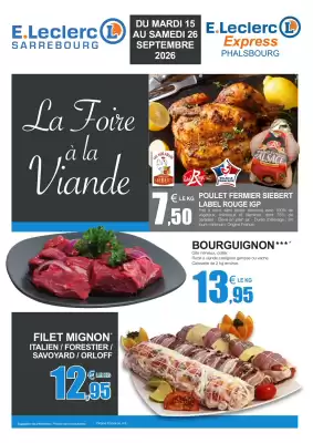 Catalogue E.Leclerc Express (valable jusqu'au 26-09)