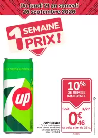 Catalogue Promocash semaine 38 page 11: 7UP Regular €0,46