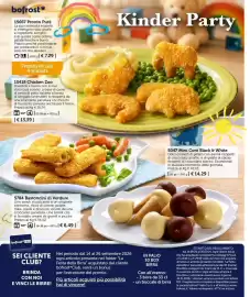 Volantino Bofrost Pagina 10: Chicken Zoo €13,39, Bastoncini di Verdure €6,49