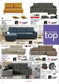 Catálogo Conforama Página 4: TOMAS Sofá Cama 2 Plazas L €259,00