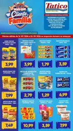 Tabloide Tatico semana 38 Página 4: Biscoito wafer rancheiro €1,29, Mistura para bolo sandella €3,59