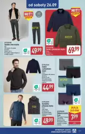 ALDI gazetka Strona 11: Sweter z półzamkiem męski UP2FASHION €44,99, Bokserki męskie 5-pak UP2FASHION €39,95