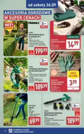ALDI gazetka Strona 12: Poduszka pod kolana Gardenline €14,99, Bezprzewodowa dmuchawa wielofunkcyjna Ferrex €189,99