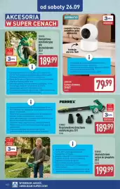 ALDI gazetka Strona 14: Kompaktowa wielofunkcyjna piła akumulatorowa Ferrex €189,99