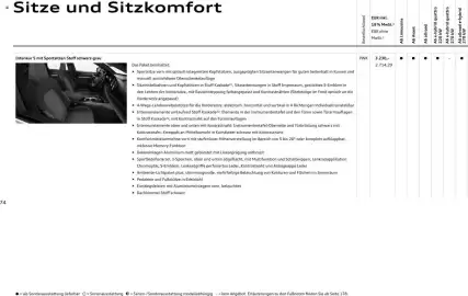 Audi Prospekt Seite 74