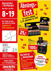Jem & fix tilbudsavis uge 39 Side 16: Duracell simply €25,00, B'rmer pejsetønde optændingsposer €100,00
