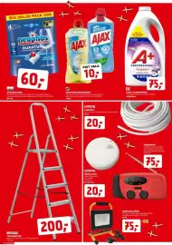 Jem & fix tilbudsavis uge 39 Side 12: Ariel vaskemiddel €75,00, Ajax universalrengøring €10,00