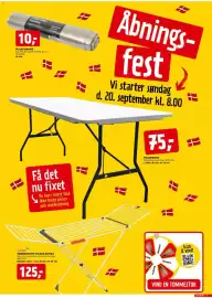 Jem & fix tilbudsavis uge 39 Side 3: Plastsække €10,00, Foldebord €75,00