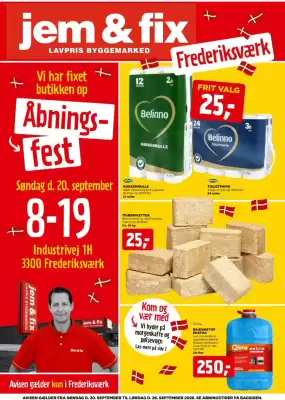 Jem & fix tilbudsavis (gælder indtil 26-09)