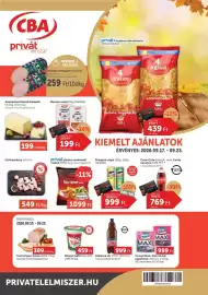 PRIVÁT akciós újság hét 38 Oldal 1: Kőbányai sör €999,00, Pringles chips €999,00