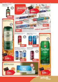 PRIVÁT akciós újság hét 38 Oldal 7: Altenbräu sör €199,00, Arany Ászok sör €299,00