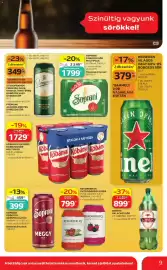 Auchan akciós újság Oldal 9: Kőbányai Világos Dobozos Sör Multipack €1.729,00, SERVUS PALACKOS SÖR €899,00
