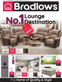Bradlows catalogue Page 1: Titania 4 Piece Bedroom Suite €21.999,95, Phuket Queen 152cm Base Set €6.499,95