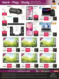Bradlows catalogue Page 8: SAMSUNG 55" UHD Smart TV €7.999,95, Hisense 50" UHD Smart TV €5.999,95
