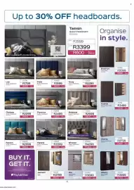 Sleepmasters catalogue Page 11: Winston Queen Headboard €4.299,00, Brisbane Queen Headboard €2.699,00