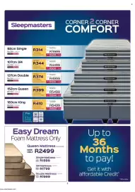 Sleepmasters catalogue Page 3: Sleepmasters Corner 2 Corner Comfort €3.999,00
