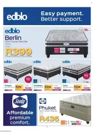 Sleepmasters catalogue Page 4: Oregon 152cm Queen Bed Set €6.499,00