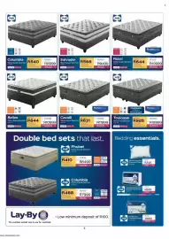 Sleepmasters catalogue Page 5: Sealy Toulouse 183cm King Bed Set €18.999,00, Sealy Cavalli 152cm Queen Bed Set €11.999,00
