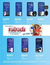 Chatz Connect brochure Page 13: Vivo Y11d €349,00, Vivo V80 Lite €499,00